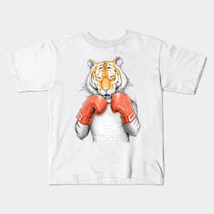 Tiger Boxer Kids T-Shirt